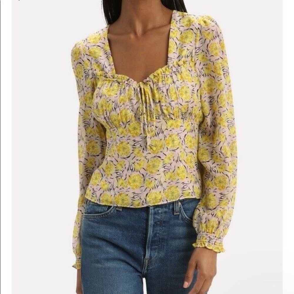 Intermix floral blouse